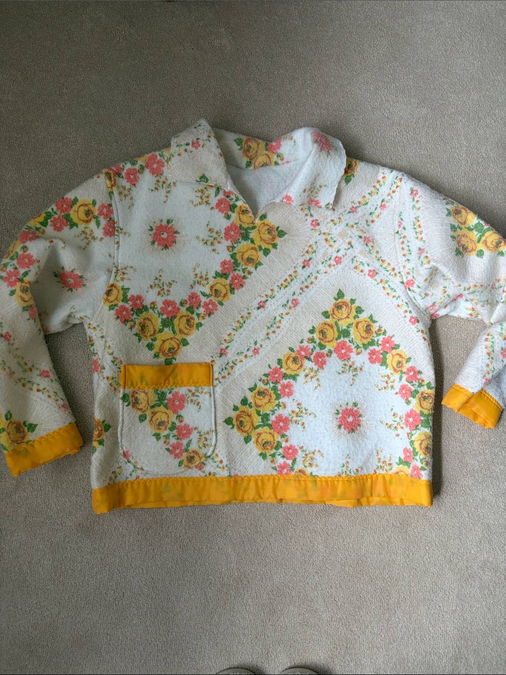 Vintage upcycled Fleece Jacket